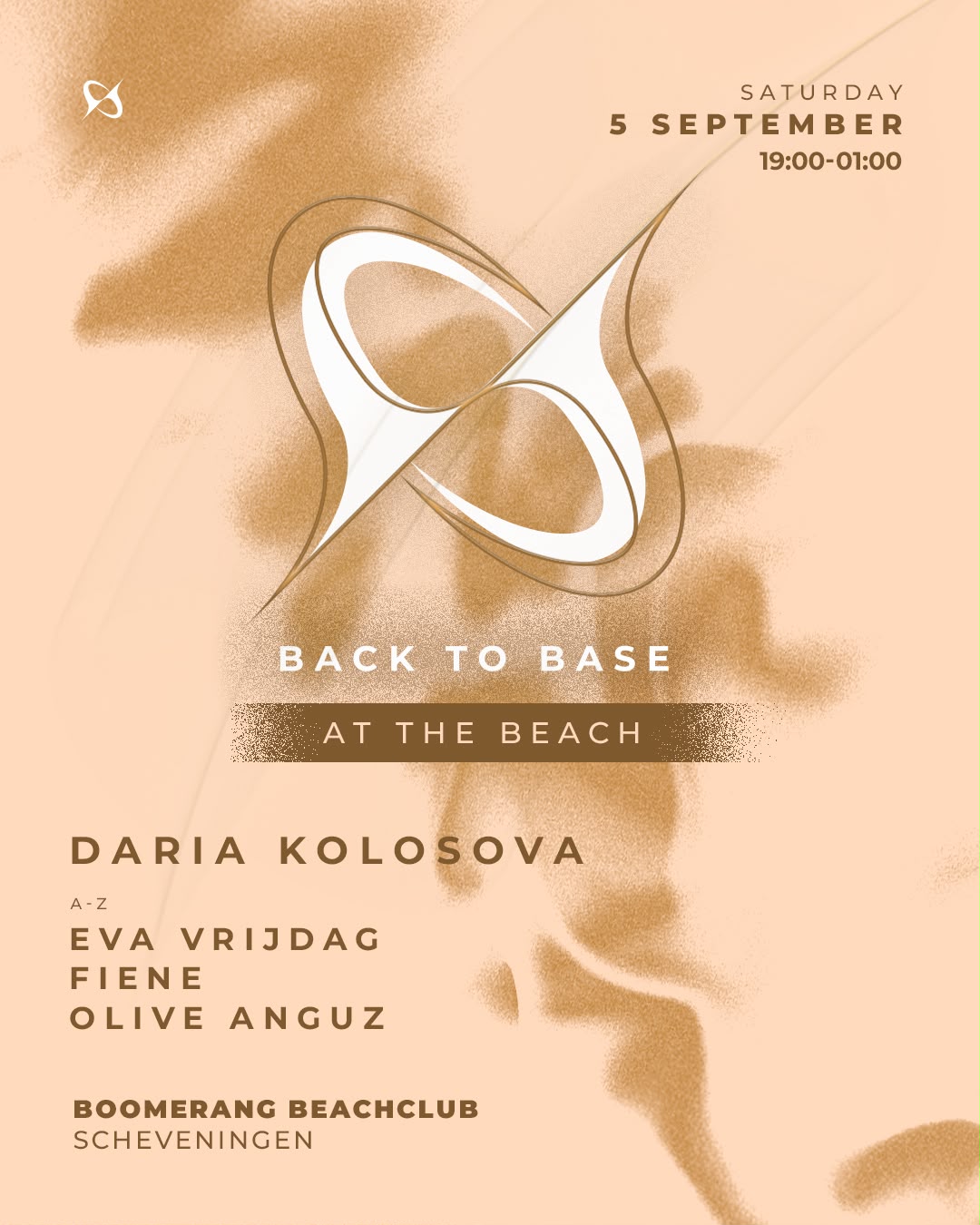BACK TO BASE in Boomerang Beach, Den Haag